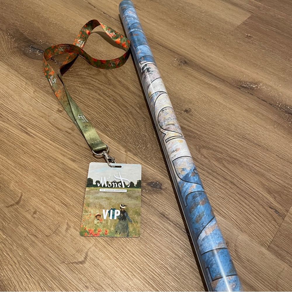 Brand New, Monet Immersive Experience – Poster + VIP Lanyard Bundle